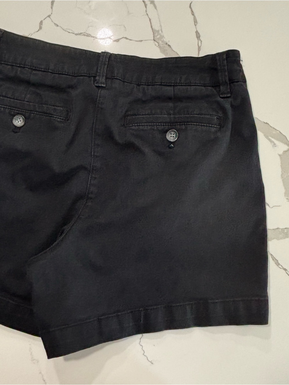 Tommy Bahama Black Soft Twill Cotton Lyocell Women's Casual Chino Shorts Size 4 - Picture 8 of 16
